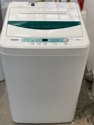 送料・設置込み可?表示価格より10%OFF?　洗濯機　4.5kg ヤマダ　2019年【分解クリーニング済み】