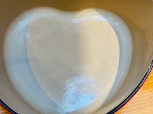 A8002【ルクルーゼ】ココット ダムール 両手鍋 20cm 節約 チェリーレッド