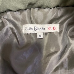 モッズダウンコート　カーキ　Mサイズの画像