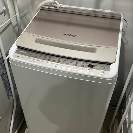 日立　全自動洗濯機8kg　ビートウォッシュ