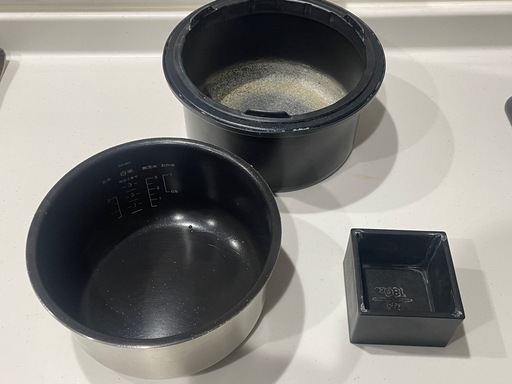 BALMUDA The Gohan炊飯器 K08A-BK ブラック 動作確認済み