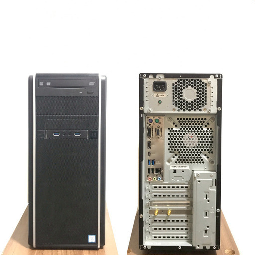 ATX型 デスクトップPC ASUSメーカー製で16GBメモリ搭載！