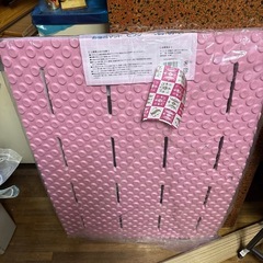 G0105 お風呂マット　ピンク　85×60 厚さ2の画像