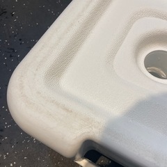 【引き取り限定】中古品　ポールスタンド　注水タンクの画像