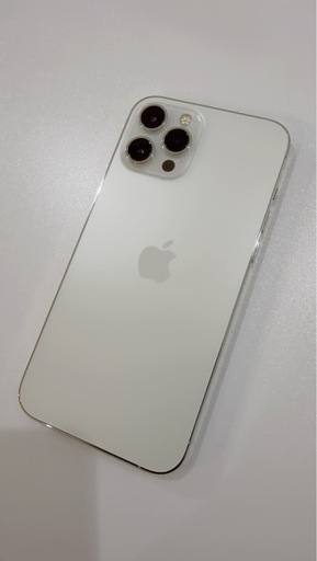 美品】iPhone 12 pro max 256GBシルバー (SHR) 自由ヶ丘のau《iPhone