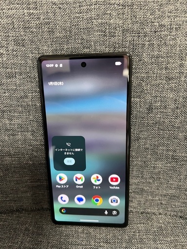 極美品　Google pixel 6a 128GB sage SIMフリー