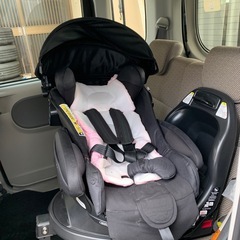 aprica isofix チャイドルシートの画像