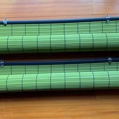 【引渡決定】簾（プラスチック製）2セットの画像