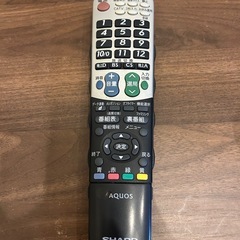 SHARP32型液晶テレビ　リモコン付属の画像
