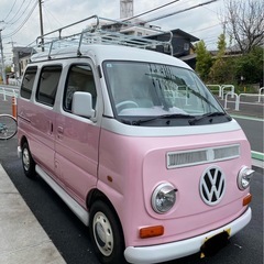 キッチンカー　移動販売車　中古車　ワーゲン仕様　軽　エブリ…