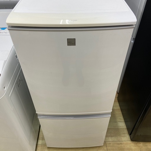 SHARP 137L冷凍冷蔵庫【リサイクルフカツ岡崎倉庫店】260105SM-17