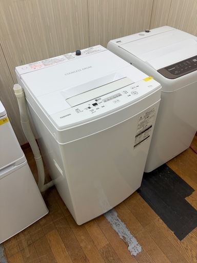 #66激安!! TOSHIBA 2019年 4.5kg AW-45M7 縦型全自動電気洗濯機