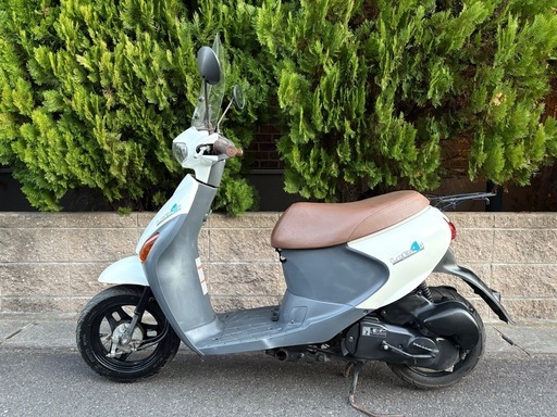 タイヤ新品！総額7.5万円！整備済み エンジン絶好調  すぐ乗れます SUZUKI レッツ4  　 4スト 原付き  デリバリー Uber Eats ②