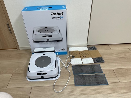 【価格相談大歓迎】 ブラーバジェット m6 アイロボット 床拭きロボット 水拭き ロボット掃除機