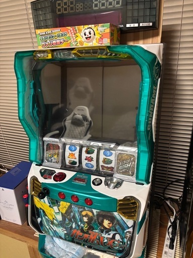 ユニコーン スロット実機 ミモザデータカウンター、コイン不要機付き