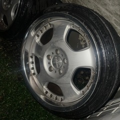 絶版❗️RAYS レイズ V-PIEZA 18インチ 10J+45 2本 深リムの画像