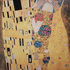無料・金運開運！？オーストリア美術館蔵・クリムトの「接吻」画と昭...