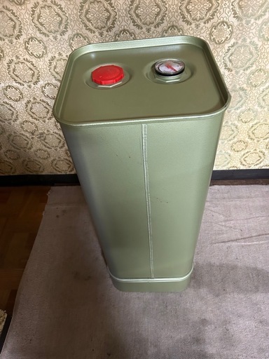 【恵庭市】灯油タンク90型 緑色
