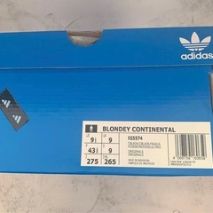 （数回着用のみ）アディダス ブロンディ コンチナンタル 27.5cmの画像
