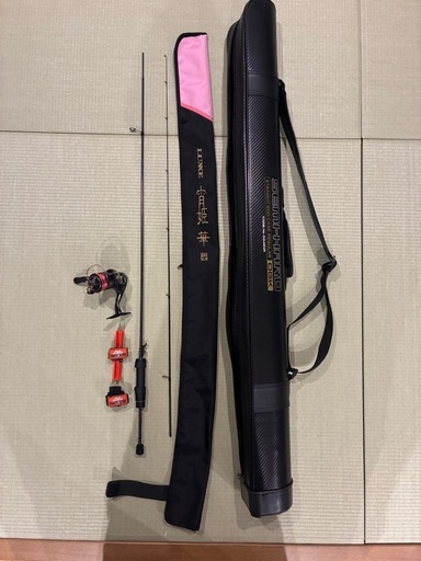 宵姫華弍54AL、シマノ22ソアレXR500SPG
