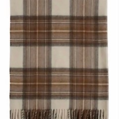 Joshua Ellis カシミヤ100%大判ストールの画像