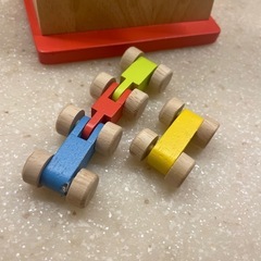 ことことスロープ　木製おもちゃの画像