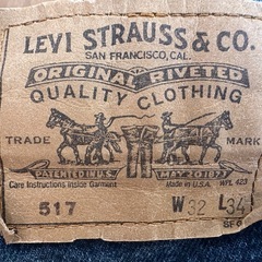 リーバイス517 デニムの画像