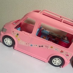 バービー　キャンピングカーの画像