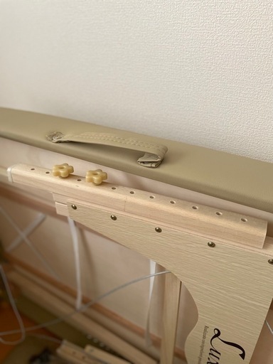 美品　高級木製ポータブルベッド マッサージベッド