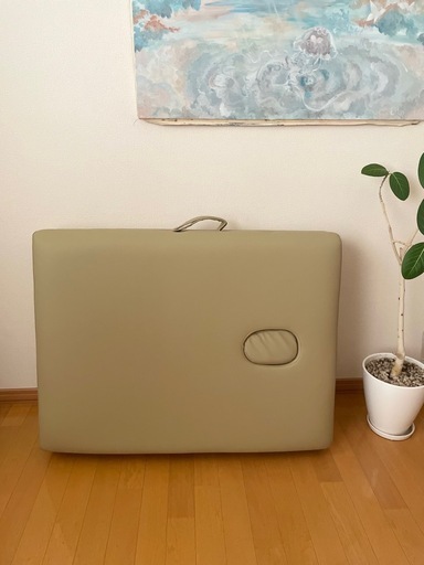 美品　高級木製ポータブルベッド マッサージベッド