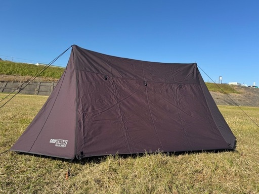 グリップスワニー GSテント 最高 JET BLACK コットン パップテント 軍