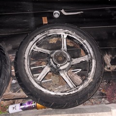 ゼファー400 ホイールの画像