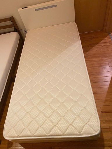 配送設置無料 シングルベッド 引き出し付き マットレスせっとセット