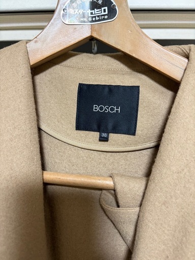 BOSCH フード付きロングコート 38