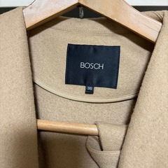 BOSCH フード付きロングコート 38の画像