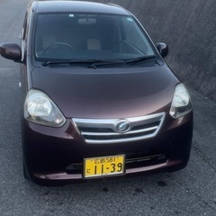 ダイハツ ミライース 平成25年 AT 車検ありの画像