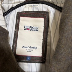 HILFIGER DENIM グレー ダッフルコート Sの画像