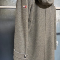 HILFIGER DENIM グレー ダッフルコート Sの画像