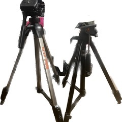 カメラ　三脚　2台セットの画像