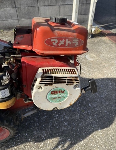 マメトラ　耕運機　MV-50F マメトラ MAMETORA 耕運機 MV-50F ガソリン 可動品 直接引取り限定
