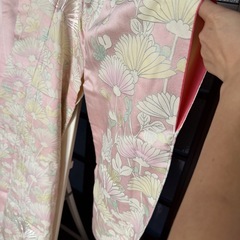 超美品❣️カワイイ菊の花の振袖👘の画像