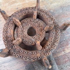 五徳コンロ 鋳物コンロ 業務用ガスコンロ 2台セットの画像