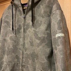 パープルカウ　撥水パーカーの画像