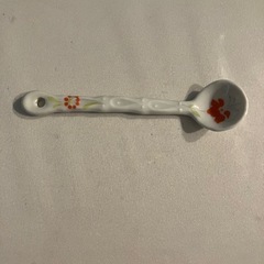 陶器製スプーンの画像