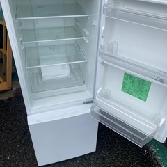 NO B729🌈福岡市内配送設置無料✨🌈YAMADASELECT(ヤマダセレクト）　YRZF15G1　2ドア冷蔵庫　(156L・右開き)　ホワイト 2020ねn2020年の画像