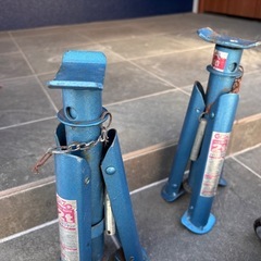 ローダウンジャッキと馬2個セットの画像