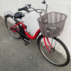 1784業界最長12ヶ月保証付！送料無料エリア多数！安全整備済み！電動自転車の画像