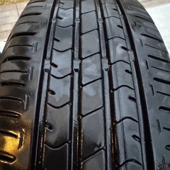 （最終）残溝あり 日産 純正ホイール タイヤ 14インチ　の画像