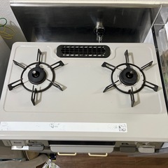 Rinnaiガステーブル プロパン LPガス(清掃済み)の画像