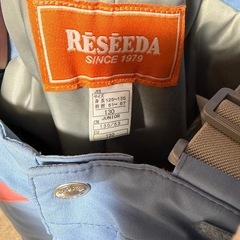 
スキーウェア　上下セット　130 美品 RESEEDAの画像